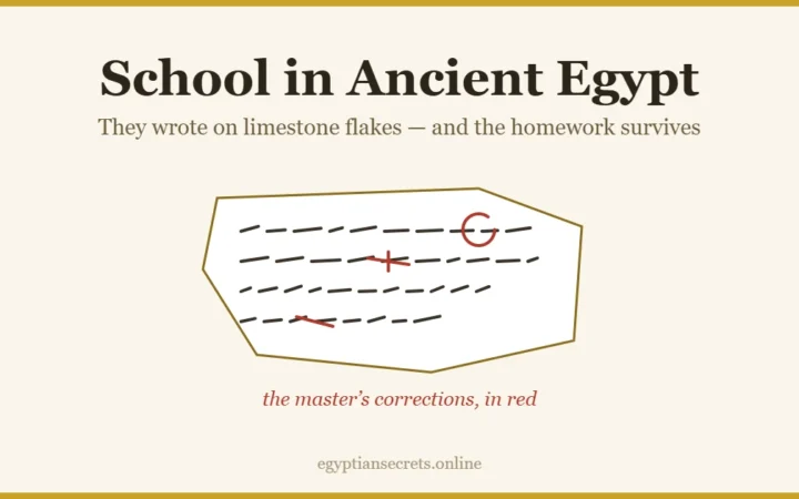 What Was School Like in Ancient Egypt?